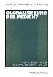 Cover von Globalisierung der Medien?