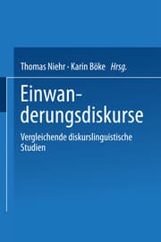 Cover von Einwanderungsdiskurse