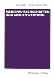 Cover von Medienwissenschaften und Medienwertung