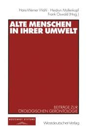 Cover von Alte Menschen in ihrer Umwelt