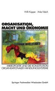 Cover von Organisation, Macht und Ökonomie