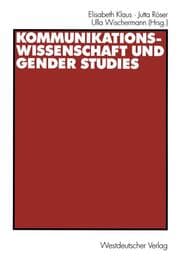 Cover von Kommunikationswissenschaft und Gender Studies