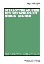 Cover von Stereotype Muster des sprachlichen doing gender
