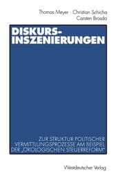 Cover von Diskurs-Inszenierungen