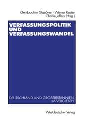 Cover von Verfassungspolitik und Verfassungswandel
