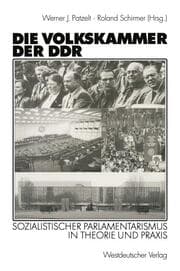 Cover von Die Volkskammer der DDR