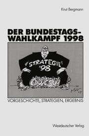 Cover von Der Bundestagswahlkampf 1998