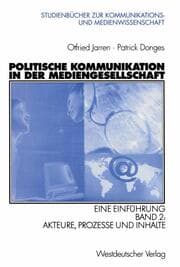 Cover von Politische Kommunikation in der Mediengesellschaft 2