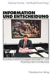 Cover von Information und Entscheidung