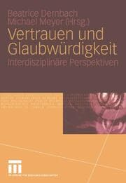 Cover von Vertrauen und Glaubwürdigkeit