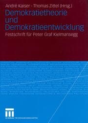 Cover von Demokratietheorie und Demokratieentwicklung