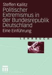 Cover von Politischer Extremismus in der Bundesrepublik Deutschland