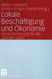 Cover von Lokale Beschäftigung und Ökonomie