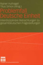 Cover von Problemfall Deutsche Einheit
