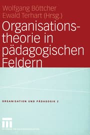 Cover von Organisationstheorie in pädagogischen Feldern