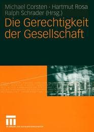 Cover von Die Gerechtigkeit der Gesellschaft