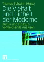 Cover von Die Vielfalt und Einheit der Moderne