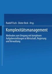 Cover von Komplexitätsmanagement
