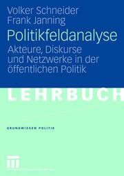 Cover von Politikfeldanalyse