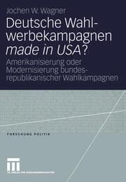Cover von Deutsche Wahlwerbekampagnen 'made in USA'?
