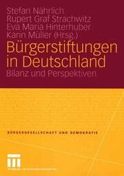 Cover von Bürgerstiftungen in Deutschland