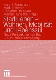 Cover von StadtLeben - Wohnen, Mobilität und Lebensstil