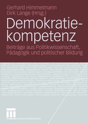 Cover von Demokratiekompetenz
