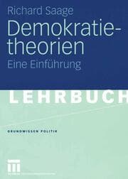Cover von Demokratietheorien