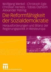 Cover von Die Reformfähigkeit der Sozialdemokratie
