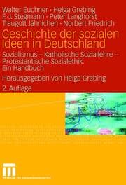 Cover von Geschichte der sozialen Ideen in Deutschland