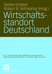 Cover von Wirtschaftsstandort Deutschland