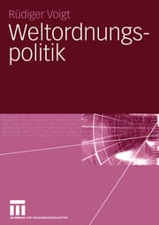Cover von Weltordnungspolitik