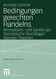 Cover von Bedingungen gerechten Handelns