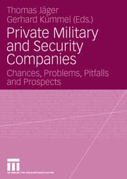 Cover von Private Military and Security Companies