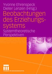Cover von Beobachtungen des Erziehungsystems