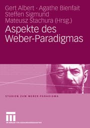 Cover von Aspekte des Weber-Paradigmas