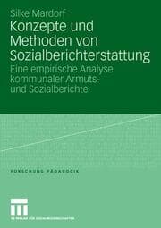 Cover von Konzepte und Methoden von Sozialberichterstattung