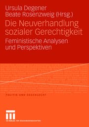 Cover von Die Neuverhandlung sozialer Gerechtigkeit