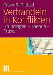 Cover von Verhandeln in Konflikten