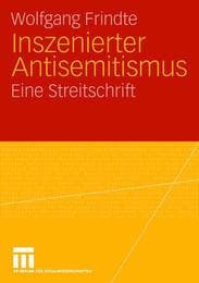 Cover von Inszenierter Antisemitismus