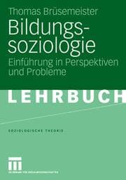 Cover von Bildungssoziologie