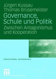 Cover von Governance, Schule und Politik