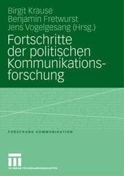 Cover von Fortschritte der politischen Kommunikationsforschung