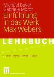 Cover von Max Weber