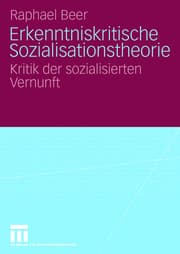 Cover von Erkenntniskritische Sozialisationstheorie