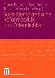 Cover von Sozialdemokratische Reformpolitik und Öffentlichkeit