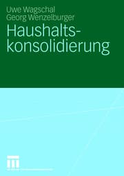 Cover von Haushaltskonsolidierung
