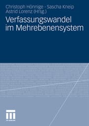 Cover von Verfassungswandel im Mehrebenensystem
