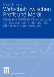 Cover von Wirtschaft zwischen Profit und Moral