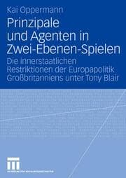 Cover von Prinzipale und Agenten in Zwei-Ebenen-Spielen
